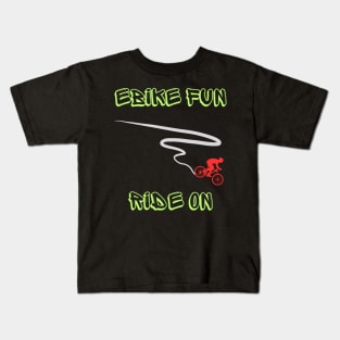 Ebike Fun Ride On Kids T-Shirt